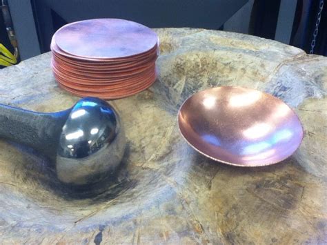 copper sheet metal work|making copper bowls from scrap.